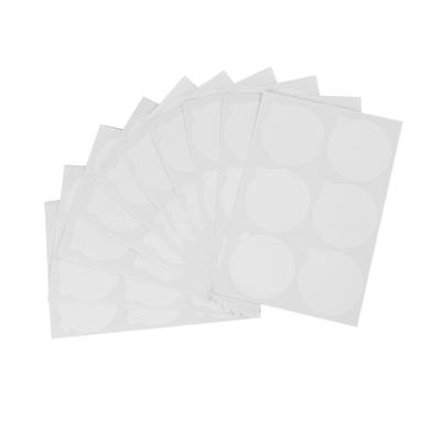 180pcs Disposable Eyelash Glue Holder Waterproof Sticker Pallet Paper Pads Stand On Jade Stone