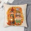 OOver the Garden Wall Doublesided Printed Square Decorative Cushion Cover for Sofa Living Room Home Decor