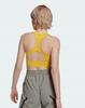 Adidas Women's Sports Top Yellow Logo S 1Z0F3_B* S 1_0