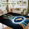 Crystal Velvet Square Rug Custom NameMillwall FC Pattern Non Slip Home Floor Decor Rug