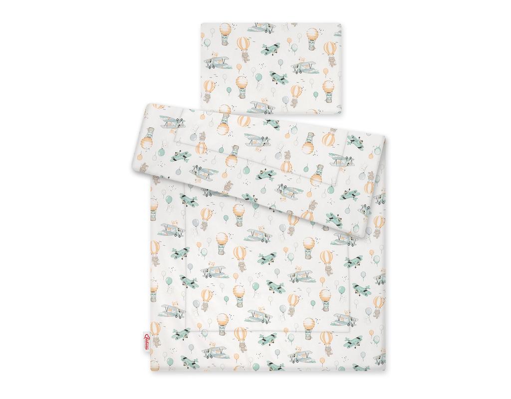 Children's bedding set with filling 135x100 cm - sky adventure