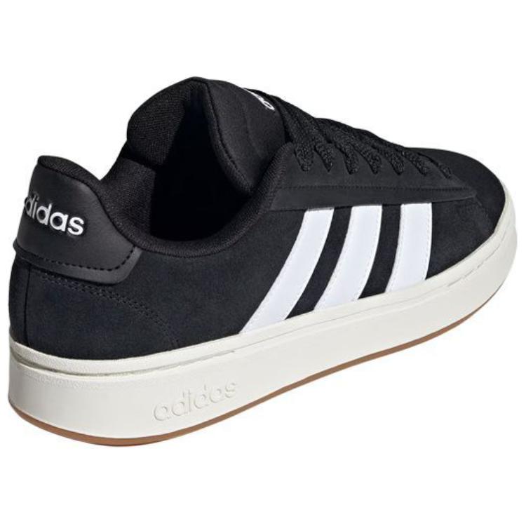 Adidas Grand Court Alpha Black White Gum Men Sneakers Core-Black Cloud-White JR0543