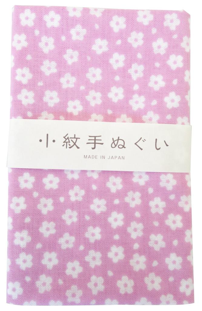 KOMESICHI Made In Miyamoto Tenugui Hand Small Set of Family Small Pale Cherry 33 X 90cm Miyamoto-Towel, Japan, (Japanese Towels), Pattern, Cotton, 5,