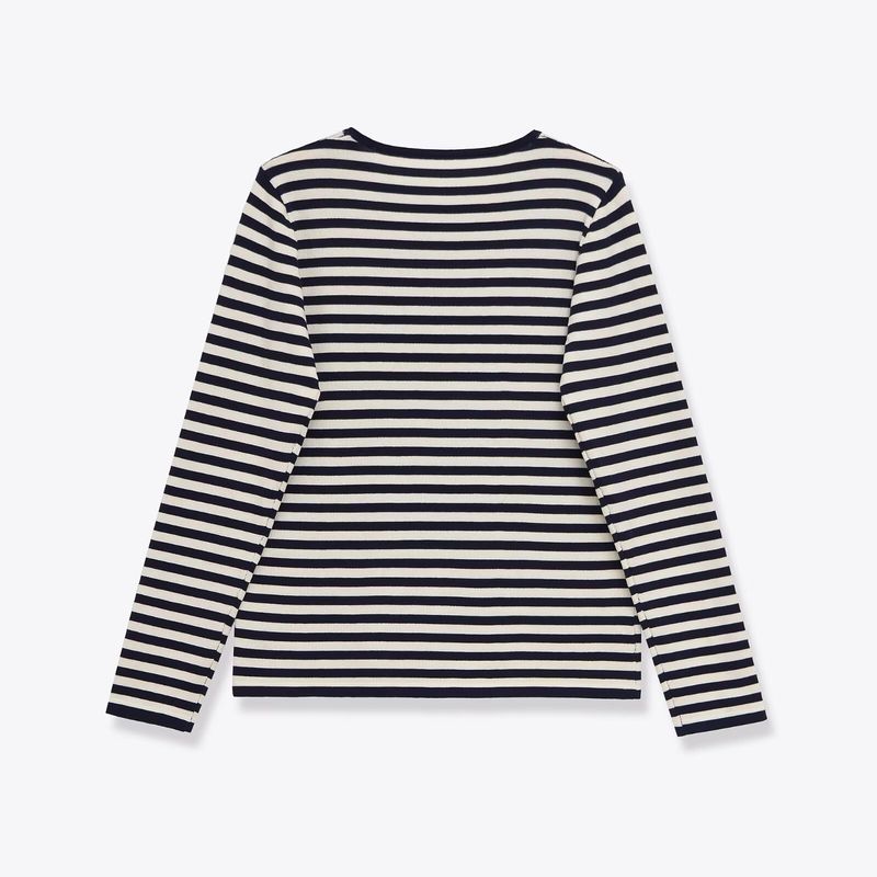 Za Export New Arrival Women's Clothing ZR Fashion Style Fashion Casual Loose Stripes Pullover Knitwear 9598153