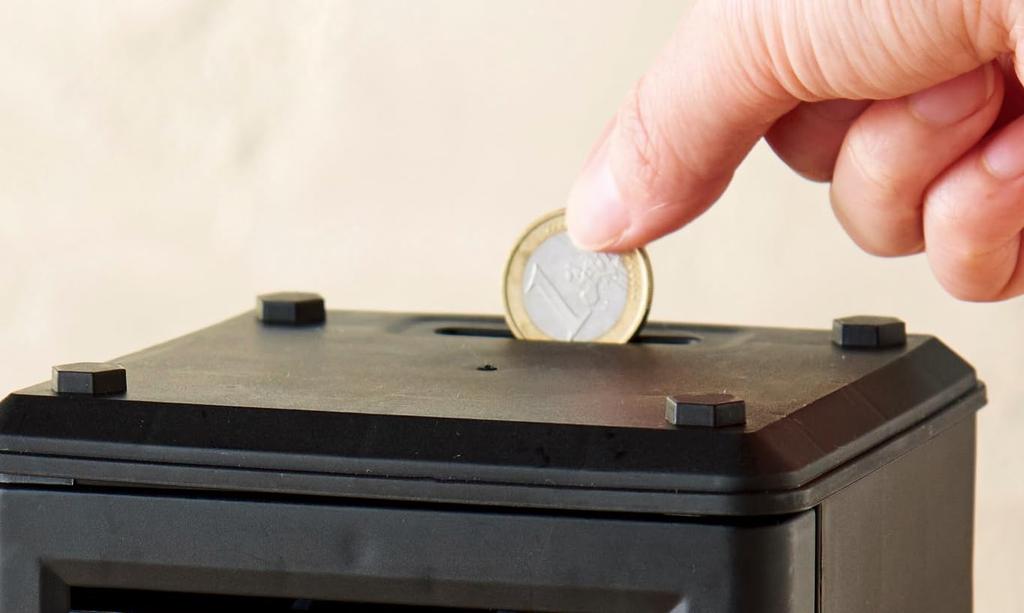 Utsumi Piggy Automatic Insertion for PIN Electronic Sound Bank, Bills, Coins, Password, Code, Lock, Key, Security,