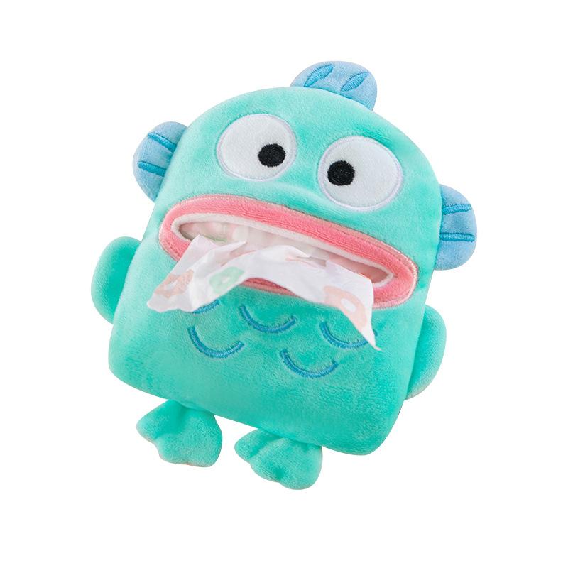 Clovn Pește Hârtie Pandantiv Urat Desene Animat Jucărie de pluș Student școală Pandantiv Mașină Hârtie Pandantiv Papusa Mica