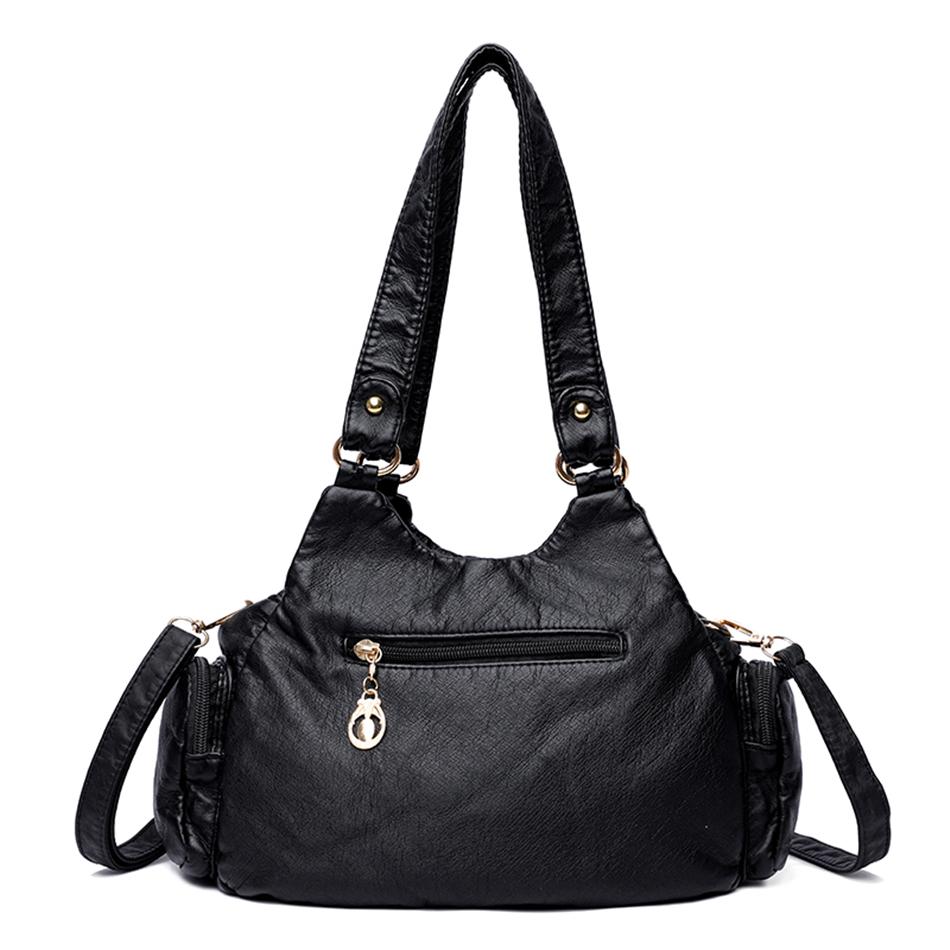 Leder Casual Umhängetaschen für Frauen 2024 Damen Luxus Designer Tote Handtasche Top-Griff Hohe Qualität Schulter Tasche Sac A Main