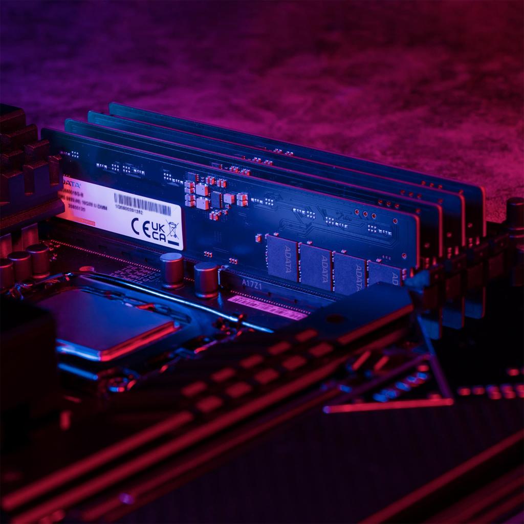 Adata PC Memory DDR5 16GB 5600MHz for Desktop U-DIMM AD5U560016G-S-I