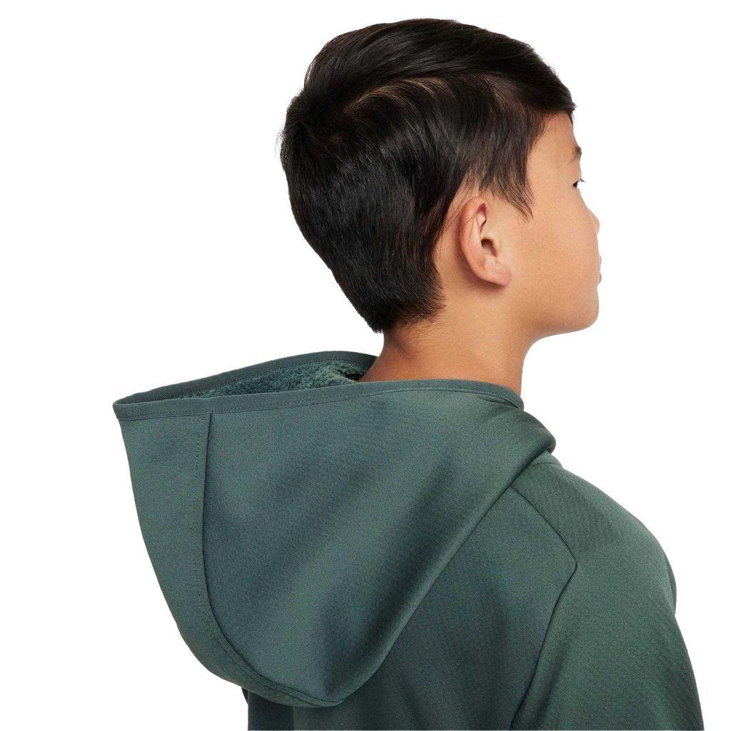 Nike Childrens/Kids Therma Fit Long-Sleeved Full Zip Hoodie