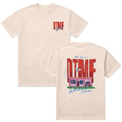 DTMF Tour Merch Maglietta Grafica World Tour Bad Bunny Moda Estiva Girocollo Cotone Manica Corta Unisex Casual Alta Qualità Magliette