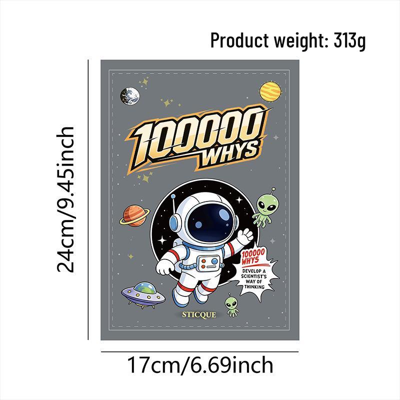 Astronaut 100,000 Whys: All-English Edition - In Stock