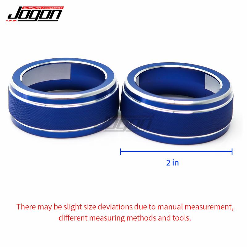 Car Interior Air Vent Conditioning Knob Conditioner Switch Control Ring Cover Trim For Toyota RAV4 XA50 - Accessories