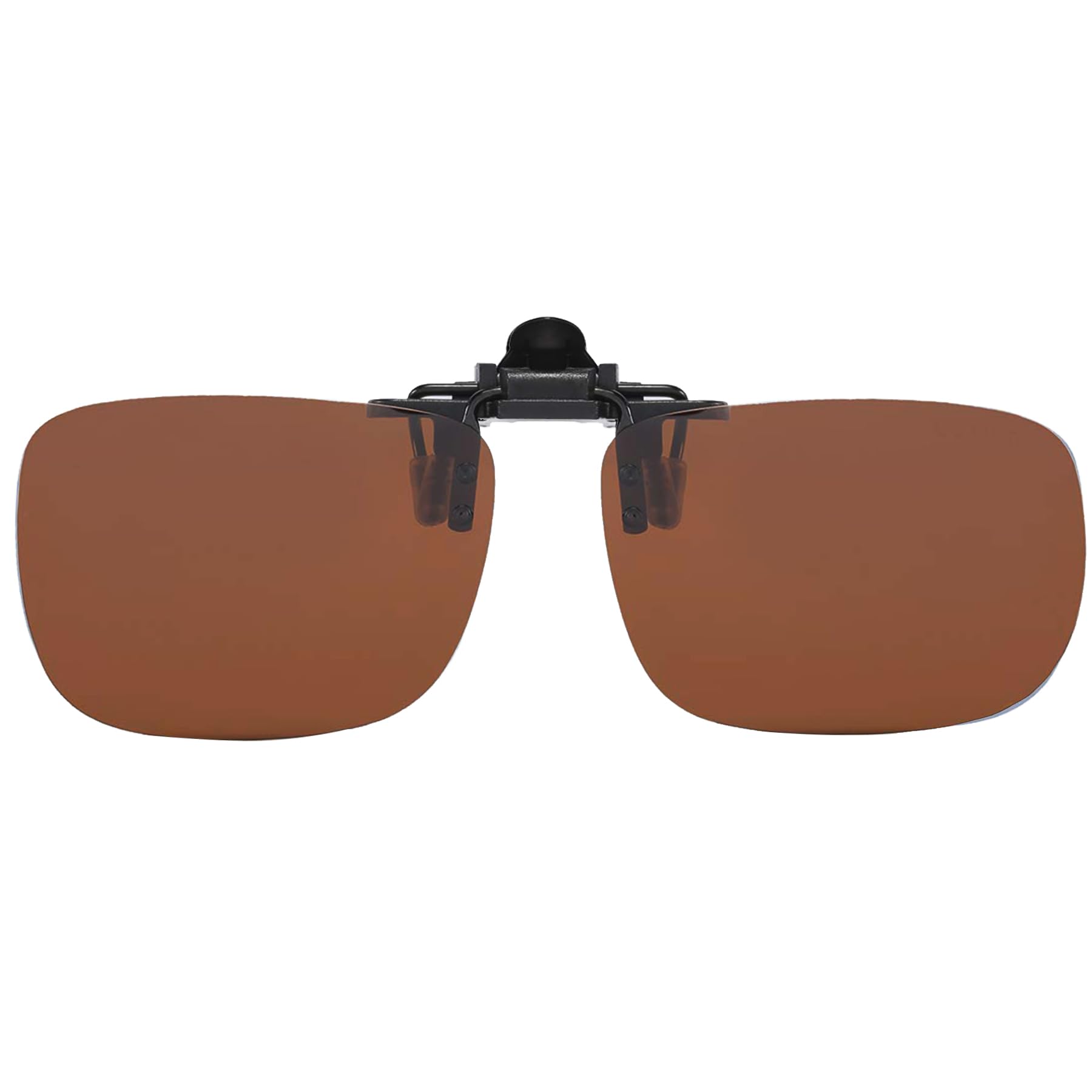 

FF FRAZALA Sunglasses with Polarized UV Driving Over Glasses Clip-on Flip-Up Design, Lenses, Anti-Glare, Protection, Sunglasses, (Brown, 5942mm)