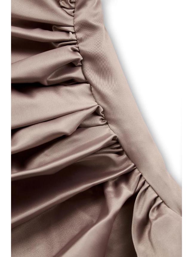 Elegant Waist-Cinching Backless Sleeveless Dress for Women - Solid Color Summer 2026 Collection