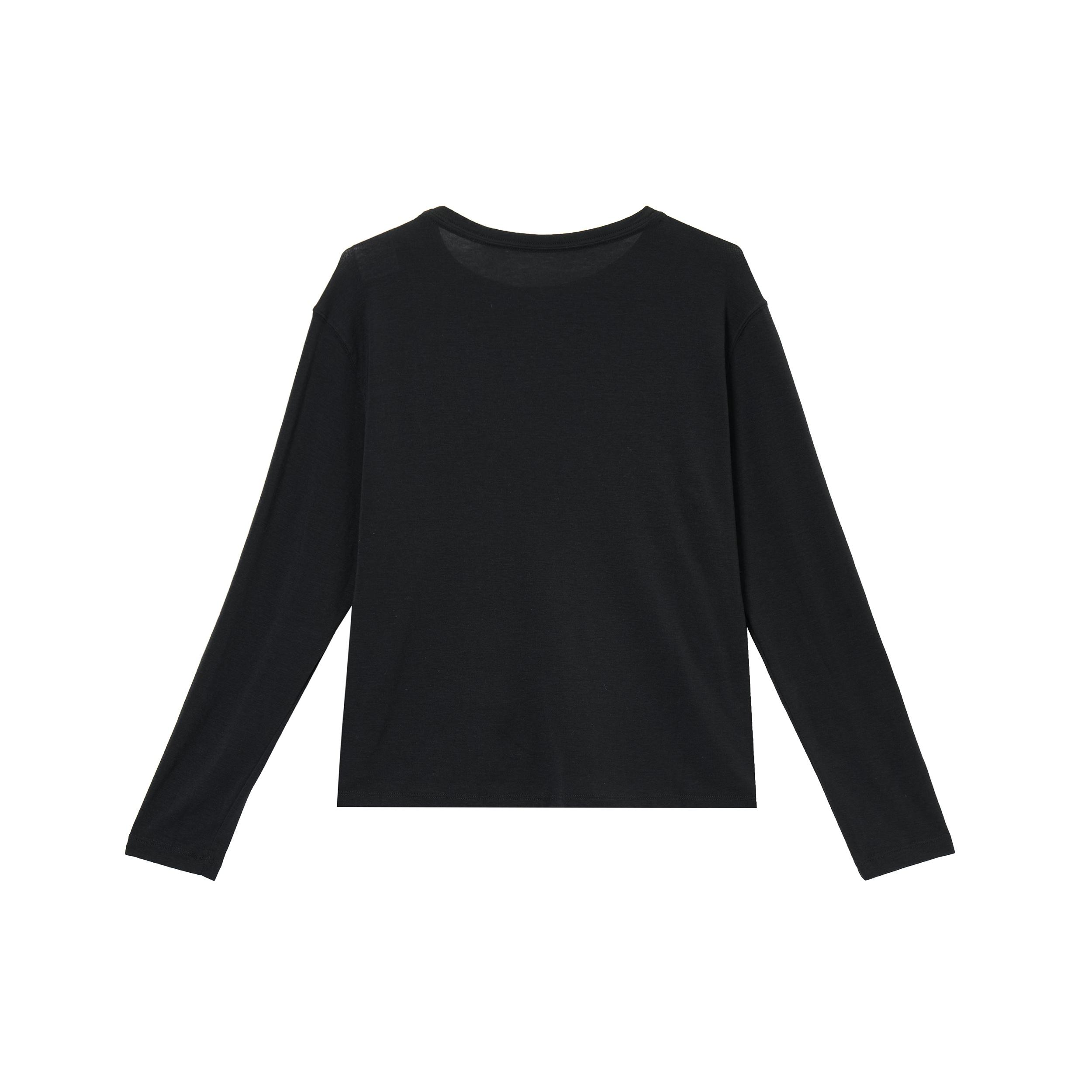 (WMNS) Nike Training Casual Sports Breathable Long Sleeves T-shirt Black Women s DM7028-010 M