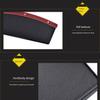 Convenient Car Seat Gap Filler Organizer Bag Easy To Assemble Efficient Storage Space-Saving Brown