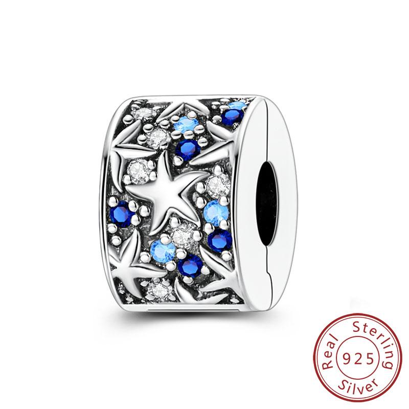 New Copper Charms Beads Pendants Summer Ocean Turtle Beach Fruit Shell Blue Charm For Women Bracelet Jewelry Gift