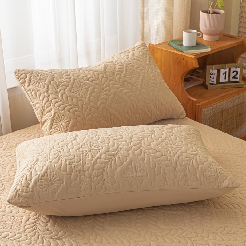 2 Pieces Waterproof Pillowcase Anti Stain Appliance Washable Type Pillow Cover Bedroom Decoration Suitable Designed for Featuring Children And Pets