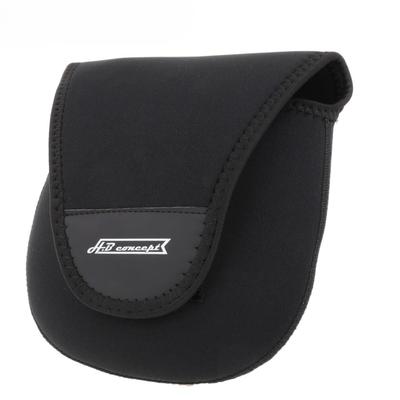 Takamiya H.B concept Neopren-Rollenabdeckung für Multirollen, Baitcaster und Elektro-Rollen, Groß, Schwarz
