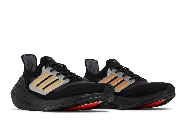 adidas Ultra Boost 21 Black Iridescent Men's Sneakers