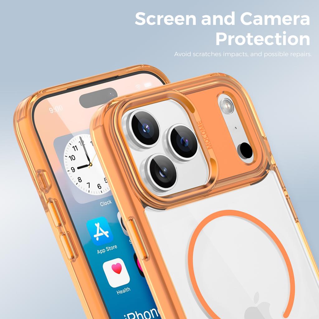 Neue Farbe Transparent Stoßfest Für Magsafe Handyhülle Für iPhone 17 17Pro 17 Air 17 Pro Max Magnetische Kabellose Ladehülle