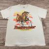 Budweiser / Junk Food Clothing / Retro Graphic T-Shirt Adult Size Large