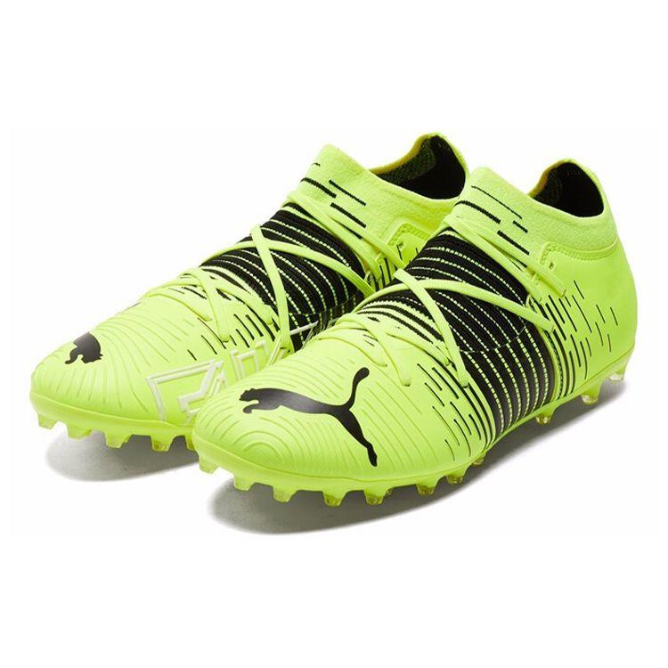 Puma Future Z 3.1 Mg Comfortable Versatile Low Top Men Soccer Shoes Green 106386-01