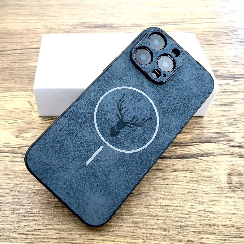 Faux Leather Retra Case For iPhone 17 Air 16 15 14 13 12 11 Pro Max 16Pro 15Pro 14Pro Magsafe Mag Safe Wireless Charge Cover