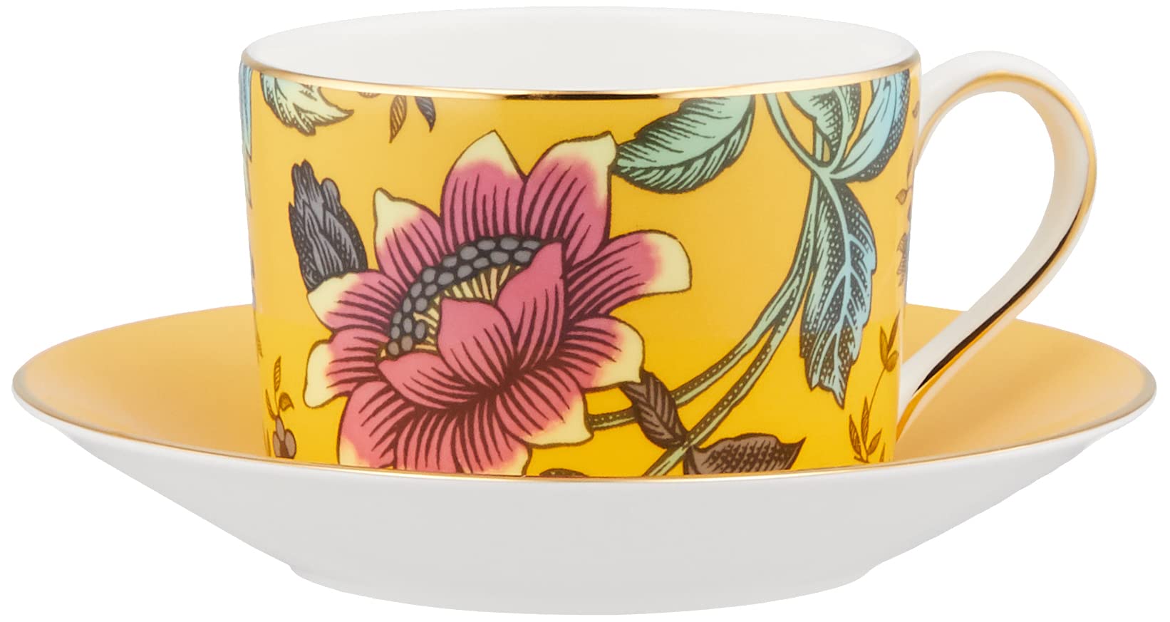 

[Authentic Imported Product] Wedgwood Wanderlust Yellow Tonkin Teacup & Saucer 200ml 40031706