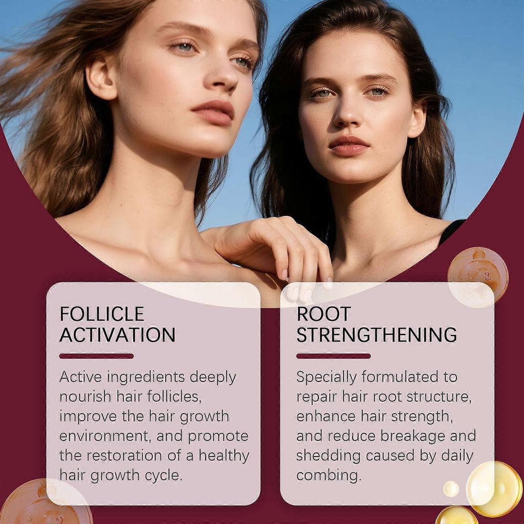 Hoegoa Onion Hair Care Essential Oil Daily Gentle Nourishing Scalp Moisturizing Hair Light Not Oily Essential Oil