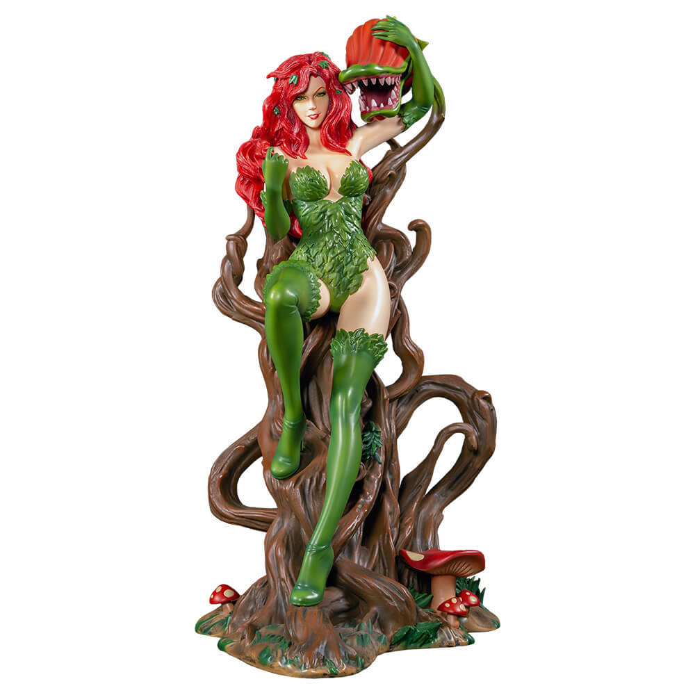 Batman Poison Ivy Trône de Liane Fleur Tueuse Stat 1-1 Chance