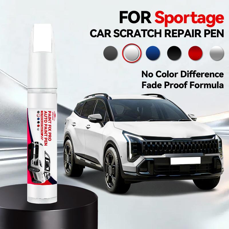 For Kia Sportage 2010-2025 SL QL NQ5 Paint Repair Pen Touch Up Scratch Remover DIY Auto Accessories Black White Green Silver Red