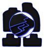 CARLUX-BLUE Car Mats For: FIat Coupe Coupe (1993-2000)