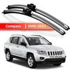 Autoscheibenwischer Geeignet für Compass MK49 MP 2006-2023 Auto Windschutzscheibe Fenster Zubehör 2007 2013 2015 2019 2020 2021