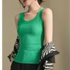 Women Sleeveless U Neck Tees T Shirt Ladies Tee Shirt Street Vest Wear Top
