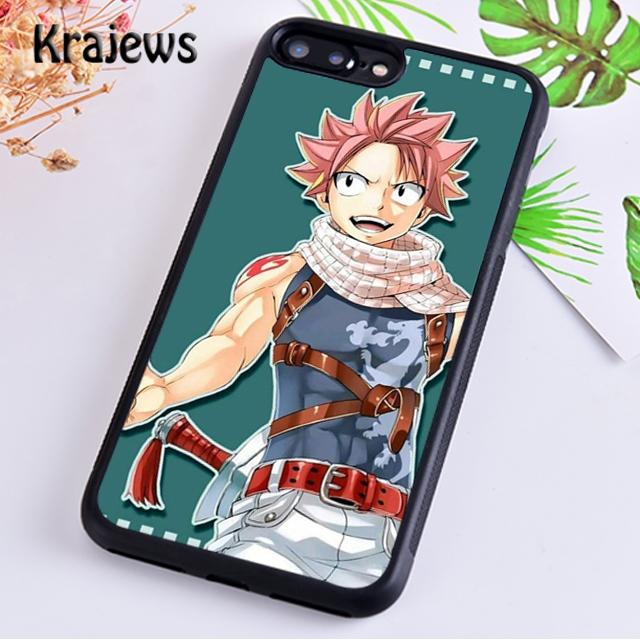 Kryt na telefon Anime Fairy Tail Natsu Dragneel pro iPhone 14 5s 6s 7 8 plus X XR XS 11 12 13 pro max Samsung S21 S22 ultra