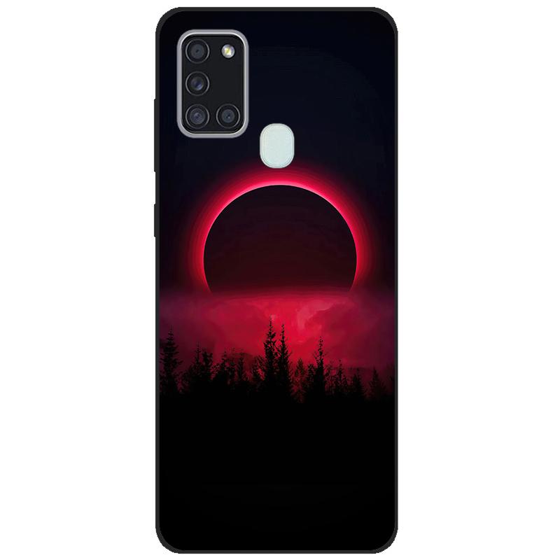 For Samsung A21s SM-A217F/DSN Back Cover tpu Soft Silicone Phone Case For Samsung Galaxy A21s Case Mobile Phone black coque new