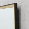Fuji Boeki Tabletop Makeup 55cm Wide X 65cm Natural Baum 41408 Mirror, Wall-Mounted Mirror, Mirror, Mirror, High,