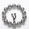 Solid Bracelet to Attract Money, Lion, Pixiu, Bagua Beads, Boys and Girls Couple Jewelry