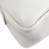 Excellent THE ROW Clutch Bag Logo Pouch Ivory Leather Mens Used