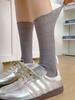 Niche Retro Lace Hollowed Slimming Calf Socks