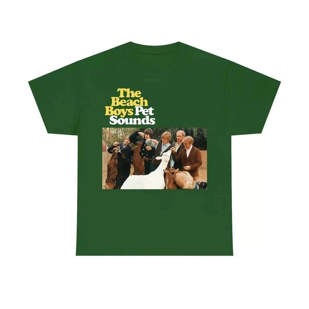 The Beach Boys Pet Sounds Zelené UNisex tričko Topy trička Pánské Dámské Velikost S-4XL