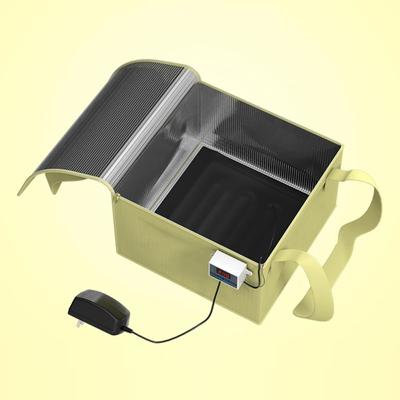 -50-110 Celsius Deeg Rijsbox Nauwkeurige Temperatuurregeling Opvouwbare Broodrijskast met Verwarmingsmat Zuurdesem Starter Box
