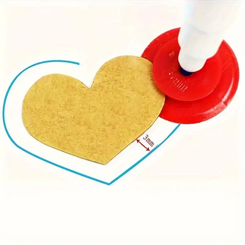 4PCS Sewing Scanning Wheel Roller Seam Wheel Sewing Patchwork Tool Line Wheel Tailoring Pattern Making Cloth Wheel