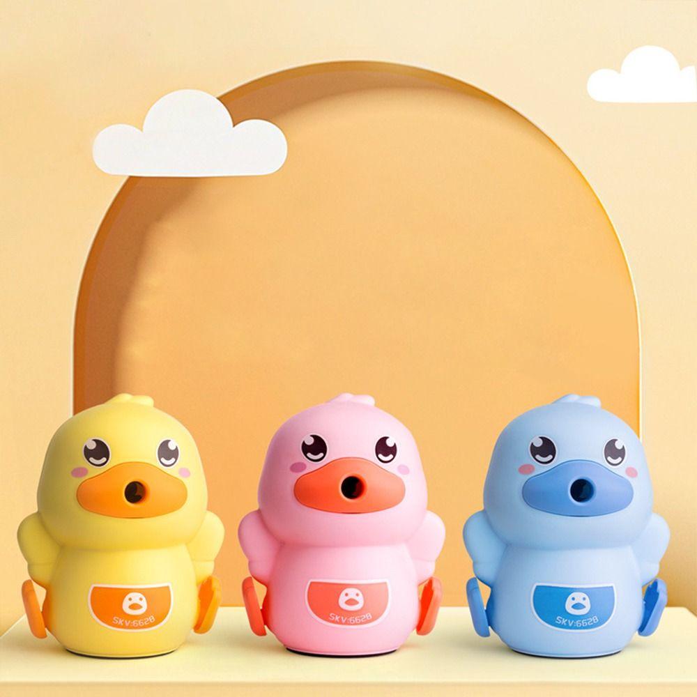 Sketching Duck Pencil Sharpener Pencil Cutter Mechanical Sharpener  Children Gift