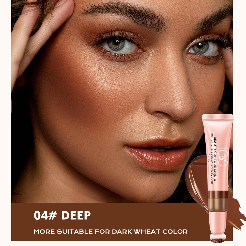 

Multifunctional Sponge Head Liquid Contouring, Long-lasting Matte Finish, Natural Moisturizing, Creamy Texture, Brightening and Contouring