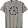 Bussola Vela Escursionismo Avventura Maglietta Grafica Magliette Casual Cotone Quotidiano Quattro Stagioni Magliette Abbigliamento Uomo Magliette Uomo