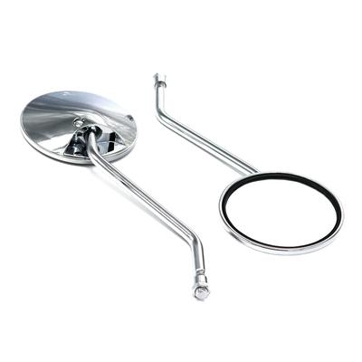LMODRI Evrensel Motosiklet Motosiklet Dikiz Aynası Electrombile Arka Yan Aynalar 8mm 10mm Konu
