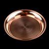 7pcs Pure Copper Tribute Plate Brass Auspicious Luster Tibetan Plate Collection Buddhist Fruit Saucer Home's Gift Decorative