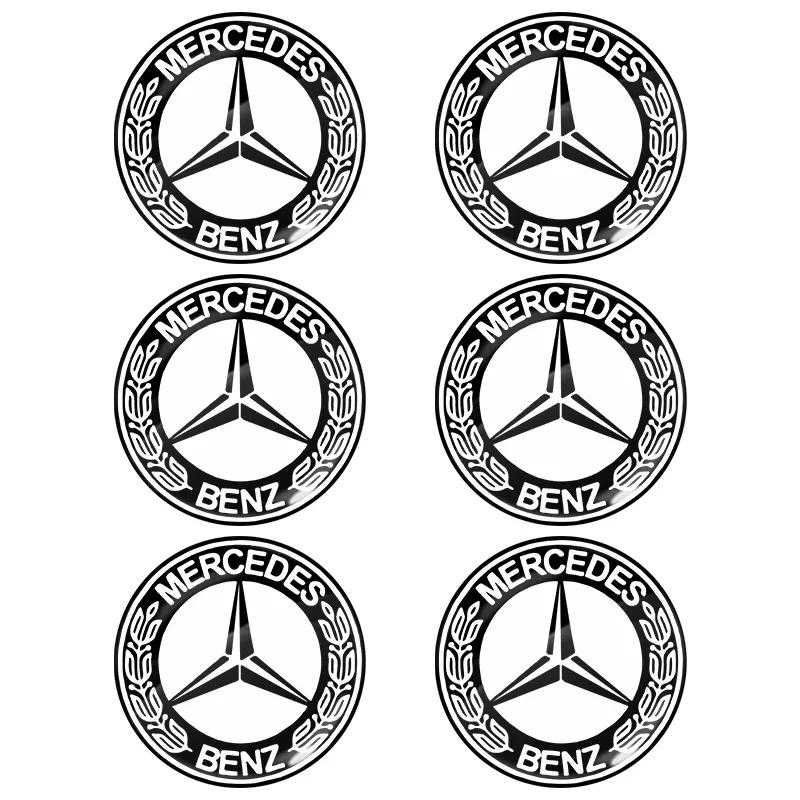 AABIF1 Car Door Keyhole Sticker Car Key Sticker Car Styling For Mercedes Benz GLC GLA CLA GL A B C Class W176 W246 W205 X253 X156 C117